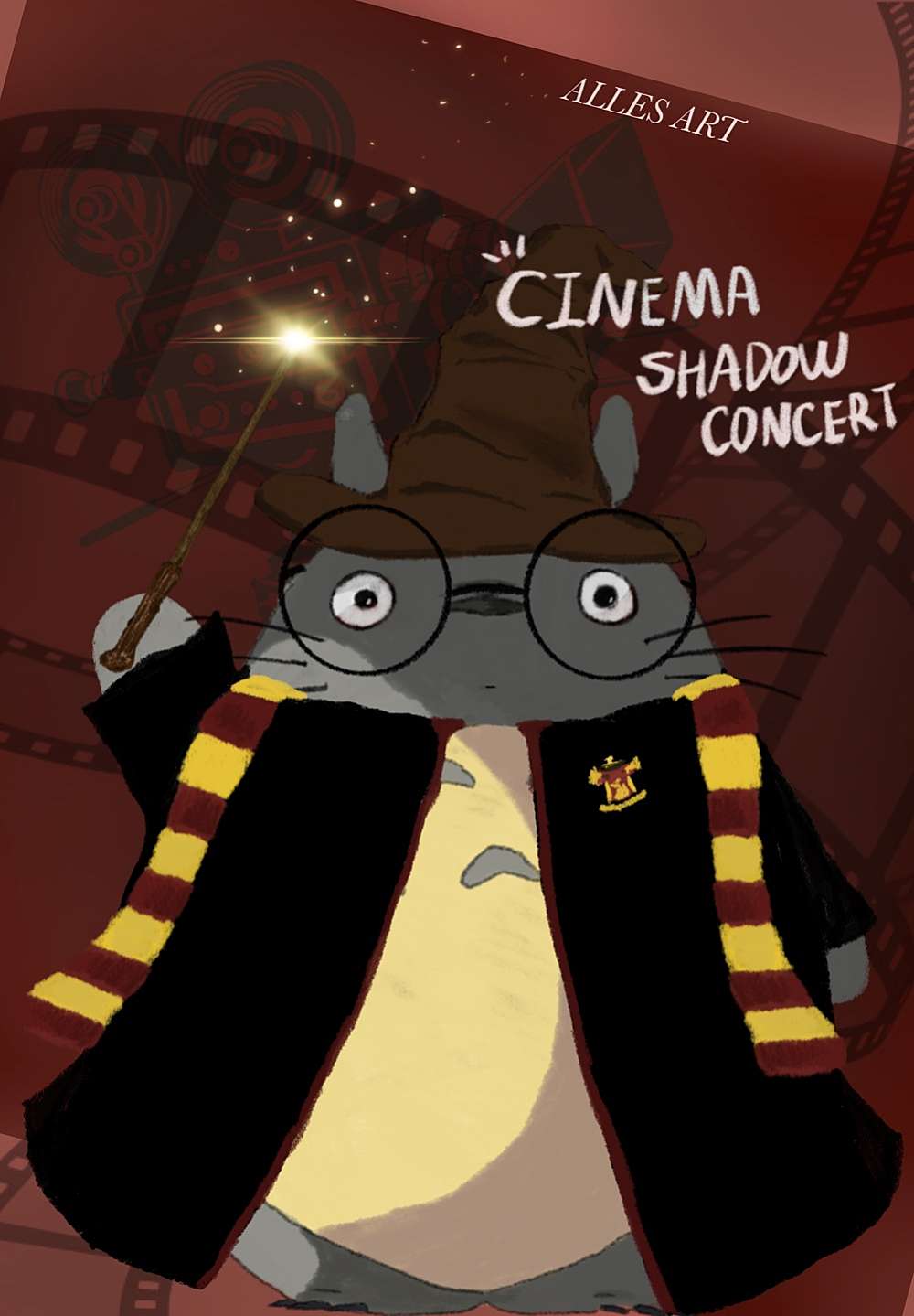 시네마 &amp; 해리포터 OST &amp; 지브리 섀도우콘서트 [제주] 공연 포스터