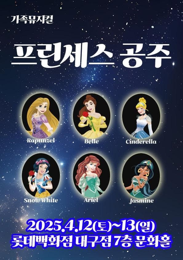 프린세스 공주 [대구] 공연 포스터