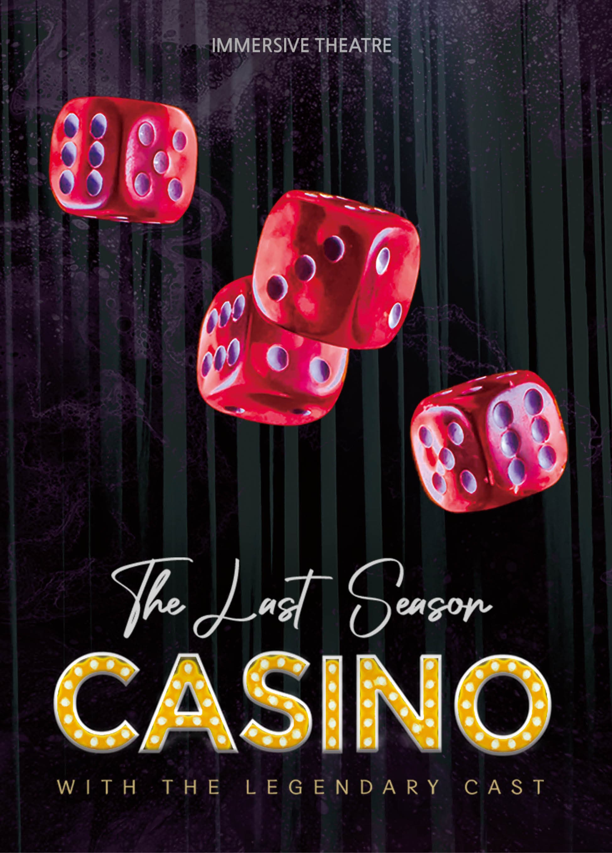 이머시브씨어터, 카지노 [김해] 공연 포스터