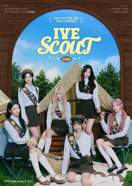 IVE THE 3RD FAN CONCERT: IVE SCOUT 공연 포스터