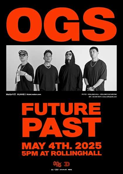 롤링 30주년 기념 공연, OGS 단독콘서트: Future Past 공연 포스터