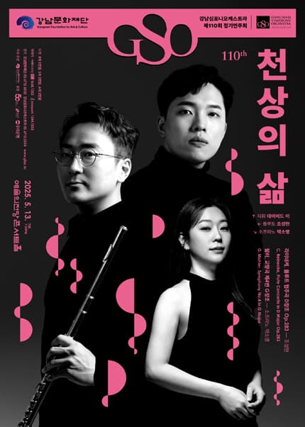 제110회 강남심포니오케스트라 정기연주회 공연 포스터