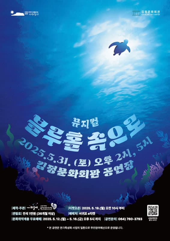 블루홀 속으로 [서귀포] 공연 포스터