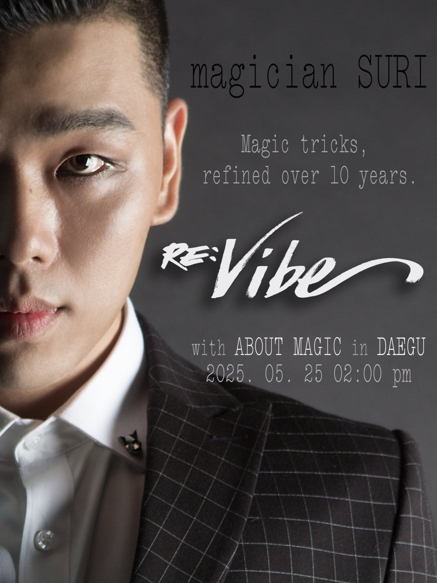 RE: Vibe [대구] 공연 포스터