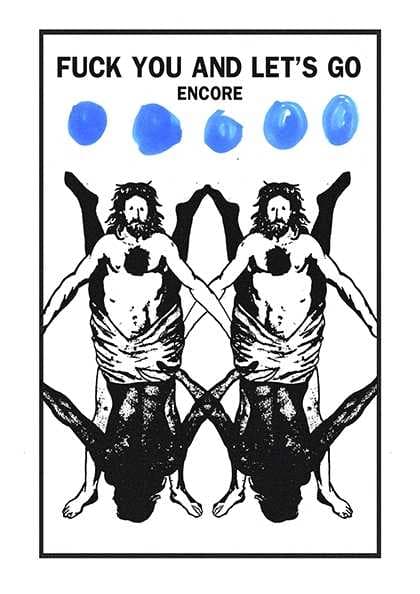 FUCK YOU AND LET'S GO [서울 (앵콜) ] 공연 포스터