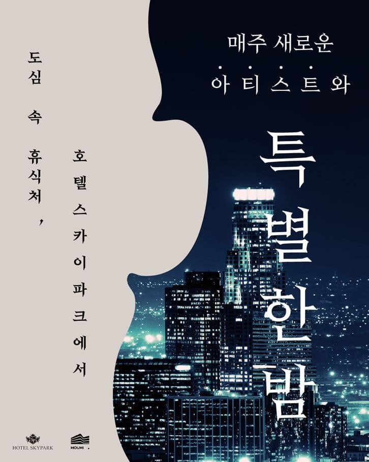 스카이파크 아트홀 &amp; 풀 콘서트 공연 포스터