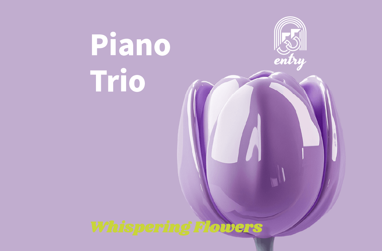 Piano Trio, 위스퍼링 플라워 시즌 공연 포스터