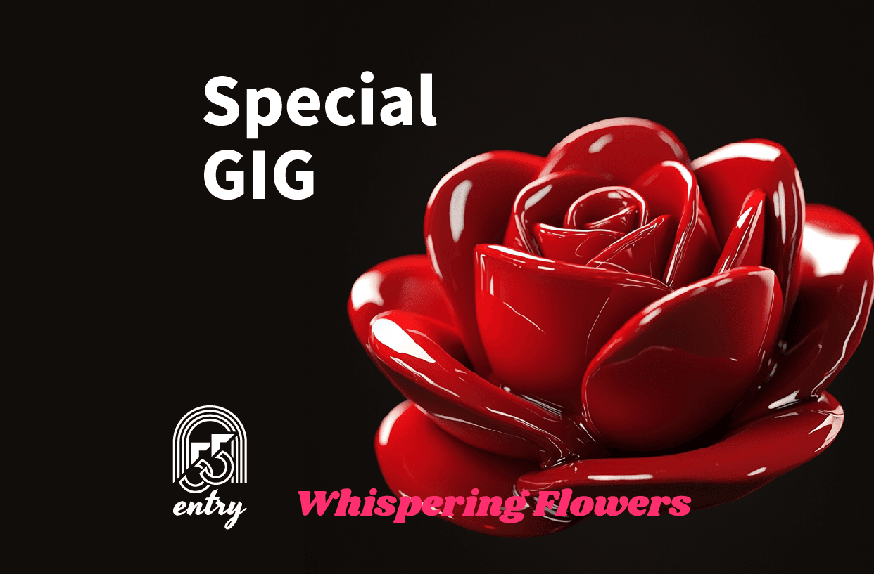 Special GIG, 위스퍼링 플라워 시즌 공연 포스터