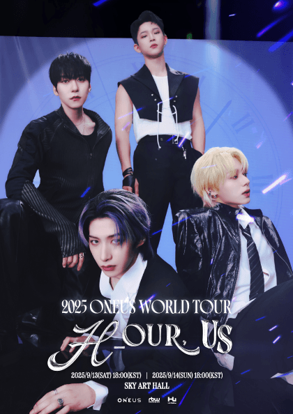 ONEUS WORLD TOUR: H_OUR, US 공연 포스터