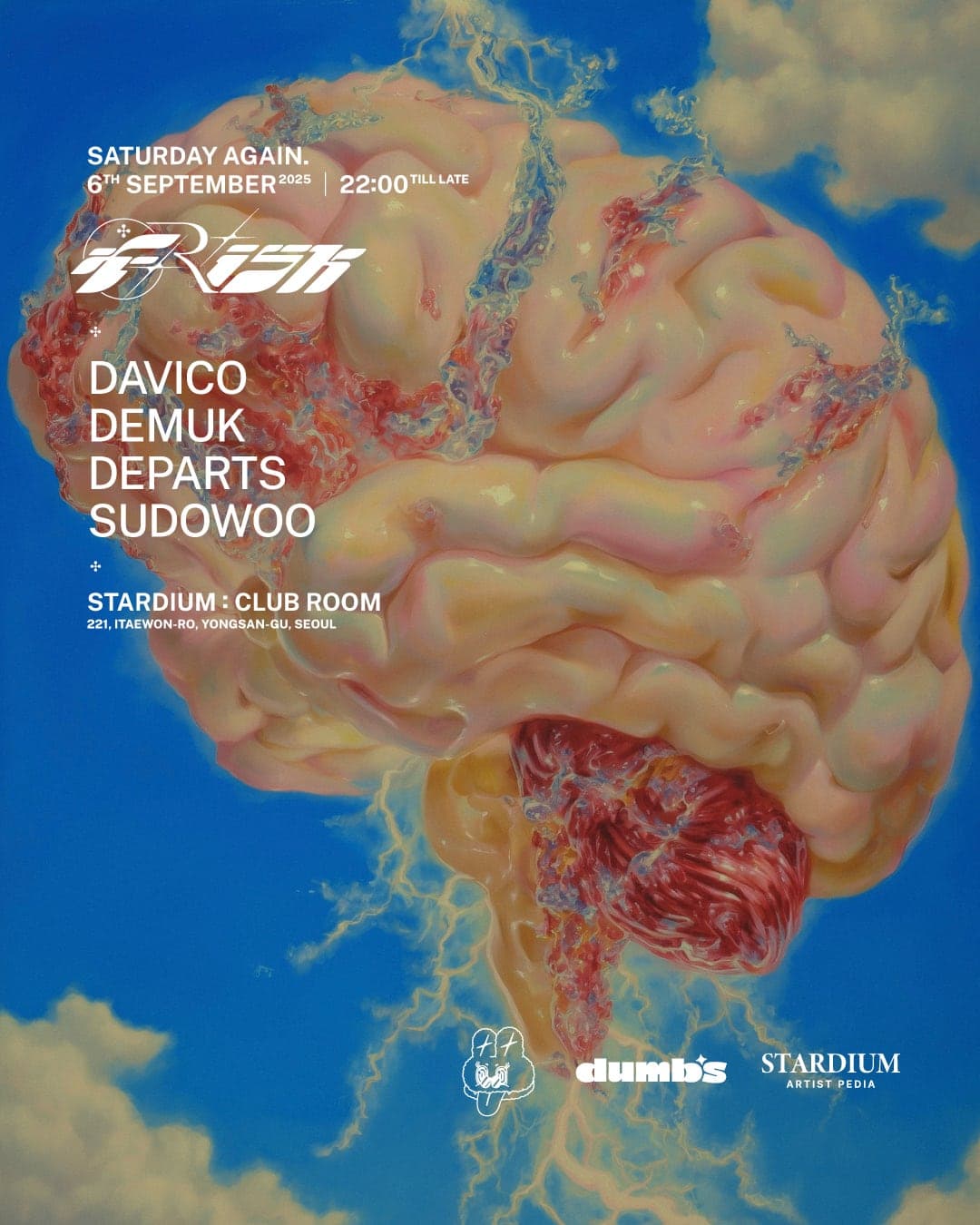 FRISK CLUBROOM 공연 포스터