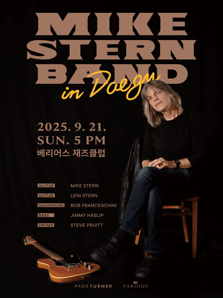 마이크 스턴 밴드 내한공연 [대구] 공연 포스터