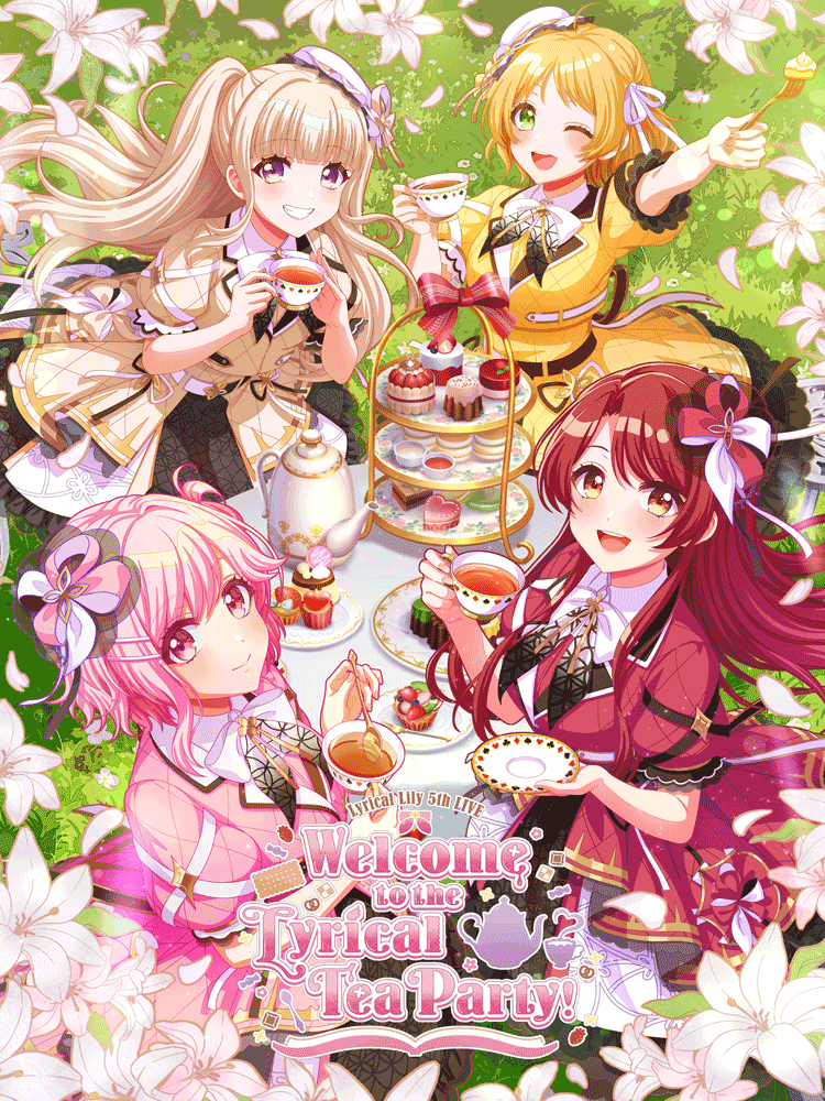 Lyrical Lily 5th LIVE: Welcome to the Lyrical Tea Party! [일본 카나가와] 공연 포스터
