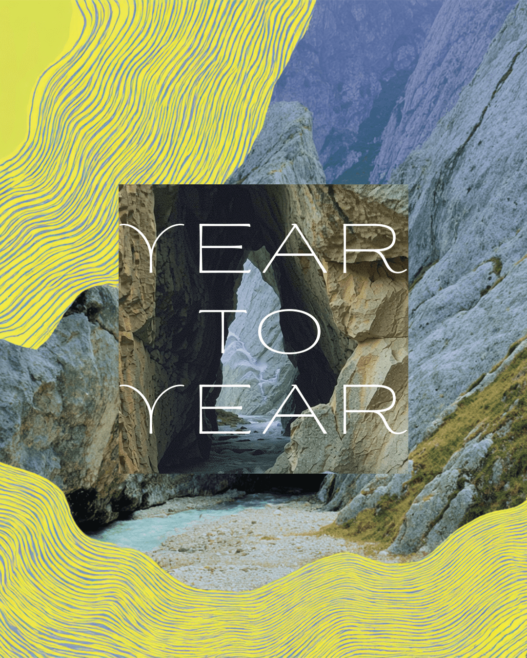 YEAR TO YEAR: ambient live 공연 포스터