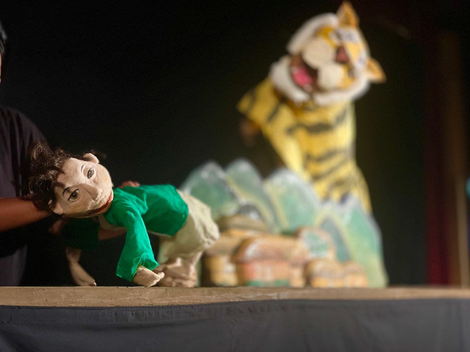 방귀소녀와 호랑이 [울산] 공연 포스터