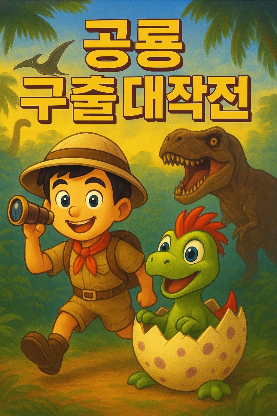 공룡 구출대작전 [의정부] 공연 포스터