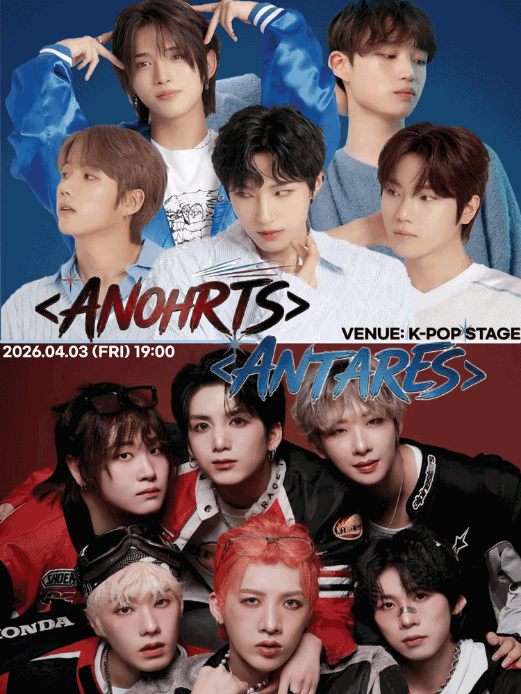 ANOHRTS &amp; ANTARES MINI CONCERT 공연 포스터
